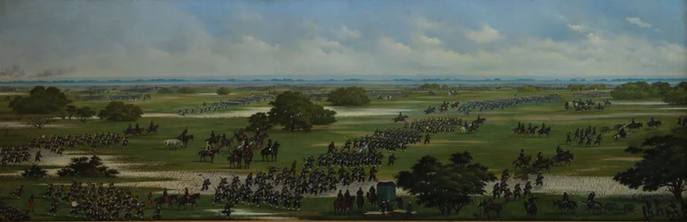 March of the Argentine Army to Take Positions for the Attack on Curupayti